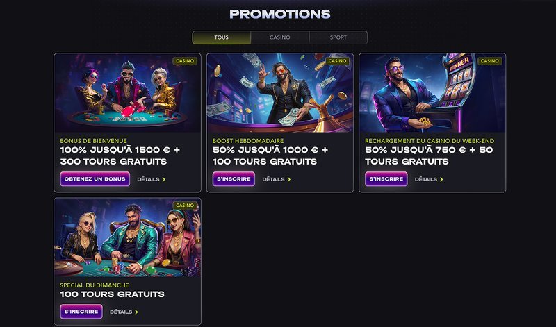 Mad Casino : bonus, promotions et jeux gratuits en France
